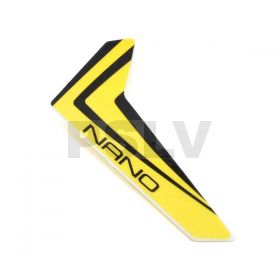  BLH3320  	 Blade Yellow Vertical Fin w/Decal 